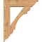 Ekena Millwork Olympic Traditional Smooth Bracket w/ Offset Brace, Western Red Cedar, 7 1/2"W x 30"D x 36"H BKT0806X30X36OLY01SWR - alternate 3
